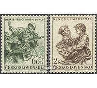 Prophila Collection Tchécoslovaquie 876-877 (complète.Edition.) Neuf avec Gomme Originale ** MNH 1954 armée (Timbres pour Les collectionneurs) Militaire/Chevalier