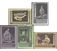 Prophila Collection Union soviétique 3313-3317 (complète.Edition.) Neuf avec Gomme Originale ** MNH 1966 trésors Le ermitage (Timbres pour Les collectionneurs) Culture