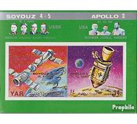 Prophila Collection yémen du Nord (Arabes rep.) Bloc 99 (complète.Edition.) Neuf avec Gomme Originale ** MNH 1969 Spatial (Timbres pour Les collectionneurs) L´Espace