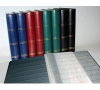 Prophila Leuchtturm Album Pour Timbres, 60 Pages, Intérieur Noir (Couv. Noir)
