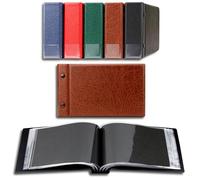 Prophila Petit Album pour 100 Cartes Postales et des Lettres jusqu'à 190 x 125 mm, Brun