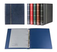 Prophila Reliure pour Monnaies, Billets, Lettres et Cartes Postales, Bleu
