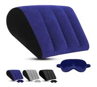 ProPillows Coussin de Releve Jambe Gonflable - Oreiller de Voyage Portable et Étanche pour Soutien Lombaire, Élévation des Jambes et Confort - Idéal pour Maison, Lit, Bureau, Plage