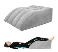 ProPillows Coussin veineux Gonflable et Masque de Sommeil - Coussin cale pour Dormir, récupération chirurgicale - Coussins veineux pour soulager Les Jambes et favoriser la Circulation (Gris)