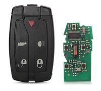 ProPlip Clé complète avec électronique à Programmer Compatible avec Land Rover Freelander 2 TD4 LR2 si HSE Ranger Evoque Discovery 434MHz PCF7945A Télécommande Vierge