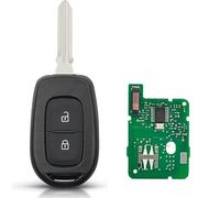 ProPlip omplète électronique à Programmer pour Symbol Trafic Master Twingo Duster Logan Sandero Dokker Vivaro 2 Boutons 434MHz 4A PCF7961M Lame HU136 HU179 Télécommande Vierge