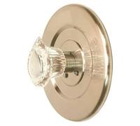 ProPlus 133259 Kit de garniture pour mixet chrome avec manche en acrylique - 133259 Nickel brossé