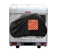 Housse de protection de vélo pour caravane camping-car housse pour 2 vélos ho...