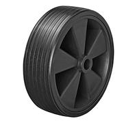 ProPlus Roue de Secours Jante en Plastique avec Pneu en Caoutchouc Plein 220 x 70 mm