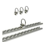 ProPlus kit de rail d'arrimage - 60 cm