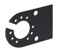 ProPlus 343534 Support de Prise en métal 12 x 8 cm pour Fixation d'une boîte d'attelage de remorque sur Le véhicule