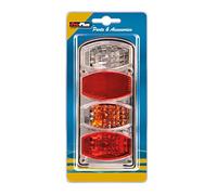 ProPlus 343625S Feu arrière 6 Fonctions Droite, 222x100 mm