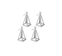 ProPlus Chandelles en aluminium pour remorques et caravanes Jusqu'à 3600 kg – 4 pièces