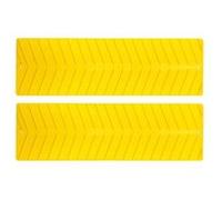 ProPlus Lot de 2 Tapis de Traction Grip System 740 x 225 mm - pour Voiture, Van et Camping-Car sur Neige Sable Boue - Caoutchouc à Surface d’adhérence, - Jaune