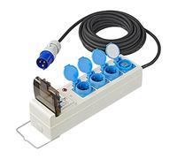ProPlus 373585DE Tente pliante prise 20 m 3 x 2,5 mm² avec interrupteur MCCB et FI + 2 ports USB