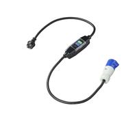 ProPlus Câble Adaptateur 150 cm - 3X 2,5 mm² - Adaptateur Schuko vers CEE avec disjoncteur différentiel -Rallonge Electrique