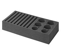 ProPlus 761472PMV02 - Porte-Vaisselle en Mousse Souple pour 8 Assiettes et 6 Tasses