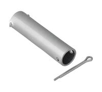 ProPlus Axe pour roue jockey Ø 20 mm x 81 mm - Roue de timon en acier