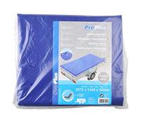 ProPlus Bâche Plate pour remorque avec Sangle en Caoutchouc 2575 x 1345 x 50 mm