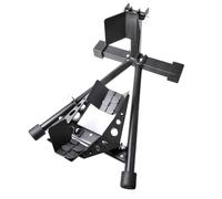 ProPlus Bloque-Roue Moto 90-130 mm - pour Roues 17 à 21 Pouces - Verrouillable par Crochet et Cadenas - Noir