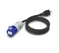 ProPlus Câble Adaptateur 150 cm 3 x 2,5 mm² Prise Schuko vers Prise CEE