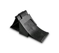 ProPlus Cale de Roue en Plastique 220 x 100 x 90 mm - pour Caravane, Camping-Car et remorque - Support de Rangement Inclus - Noir