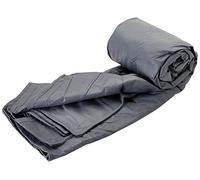 ProPlus Caravane et Camping-Car Bâche de Protection de Toit 6,0 x 3 m - pour Largeur Max 300 cm - 3 Couches SFS Respirant + 12 Sangles - Gris
