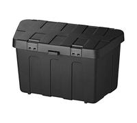 PRO PLUS 340061 Coffre de Rangement pour Remorque en Plastique, 320 x 630 x 355 mm Noir