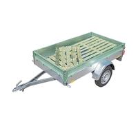ProPlus Filet Couvre-remorque 2,00 x 3,00 m - stabilisé aux UV Fil PP - Maillage 40 x 40 mm - Vert