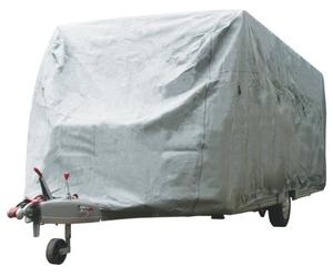 ProPlus Housse Protection Caravane 5,79-6,40 m - pour Largeur Max 250 cm et Hauteur 220 cm - Gris