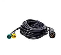 ProPlus Kit de câbles 7M avec connecteur 7 Broches et 2X connecteurs 5 Broches