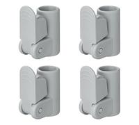 ProPlus Lot de 4 Colliers de Serrage pour Tente avec Fixation Rapide 25-28 mm