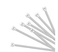 ProPlus Lot de 50 serre-câbles 350 x 4,5 mm Blanc