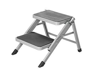 ProPlus Marche Double Pliable | Double marche antidérapante de 37,8x25,5 cm. Accès sécurisé pour camping-car, caravane, fourgon et maison.