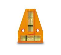 ProPlus pyramide à niveau à bulle 6 cm orange Orange