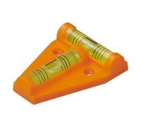 ProPlus Niveau à bulle pyramidal 58 × 44 mm pour caravane et camping-car Aimant intégré Orange