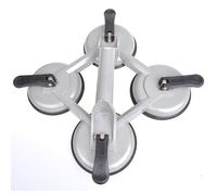 ProPlus Palonnier à ventouse avec 4 ventouses Aluminium Argenté