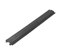 ProPlus Passe-câble de Sol 100 x 13,5 cm - pour Parking et Camping - Tunnel intégré de 40 x 12 mm - Noir