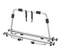 ProPlus porte-vélos pour barre d'attelage de caravane 2 vélos argenté