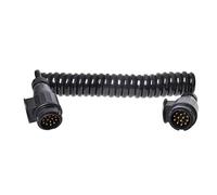 ProPlus Rallonge spirale, câble de 3,5 m, 8 broches, 13 Fils