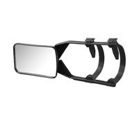 ProPlus Rétroviseur Caravane Basic PM Taille unique - Pour caravanes, remorques et camping-cars - Sangles élastiques réglables et verre plat homologué E - Noir