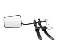 ProPlus Rétroviseur caravane DeLuxe - Rétroviseur aux grands rétroviseurs de voiture - Bras de fixation réglables - Pour gauche et droite - Sac de rangement et cordon de sécurité élastique inclus