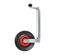 ProPlus Roue jockey avec jante en métal et pneu d'air 26 x 8,5 cm pour remorque