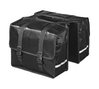 ProPlus Sacoche Double Vélo 40 L Étanche Sac de Rangement Accessoires Vélo Universels Noir