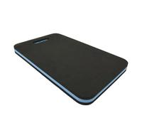ProPlus Tapis de Genoux en Mousse EVA 50 x 30 x 3 cm - Pour atelier, garage, jardinage et bricolage - Poignée intégrée - Noir/Bleu clair.