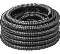 ProPlus Tuyau d'évacuation des eaux usées - 10 m - Drainage - Résistant à -5°C à +60°C - Flexible - ø 25 mm - Drainage des eaux usées des caravanes/Camping-Cars - Noir