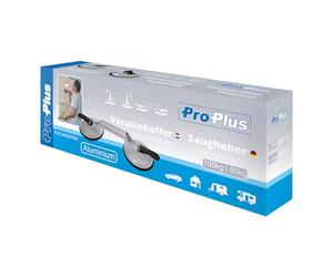 ProPlus Ventouse - Ventouse à Vide avec 2 ventouses - Outil à débosseler - Support pour tôle - Ventouse à Verre - Maximum 80-100 kg - Aluminium