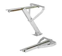 ProPlus Vérin stabilisateur compact avec pied inclinable - Support pivotant - Support relevable - Pied d'appui - Support pour caravane - Capacité de charge 500 kg - 438 x 265 mm H:410 mm