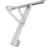 ProPlus Vérin stabilisateur compact - Support pivotant - Support relevable - Pied d'appui - Support pour caravane - Capacité de charge 500 kg - 460 x 195 mm H:440 mm