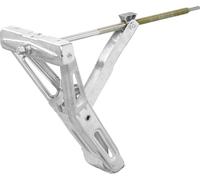 ProPlus Vérin stabilisateur - Support pivotant - Support relevable - Pied d'appui - Support pour Caravane - Capacité de Charge 1000 kg - 605x280mm H:470mm